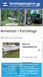 Mobile Screenshot of karlskogatorget.se